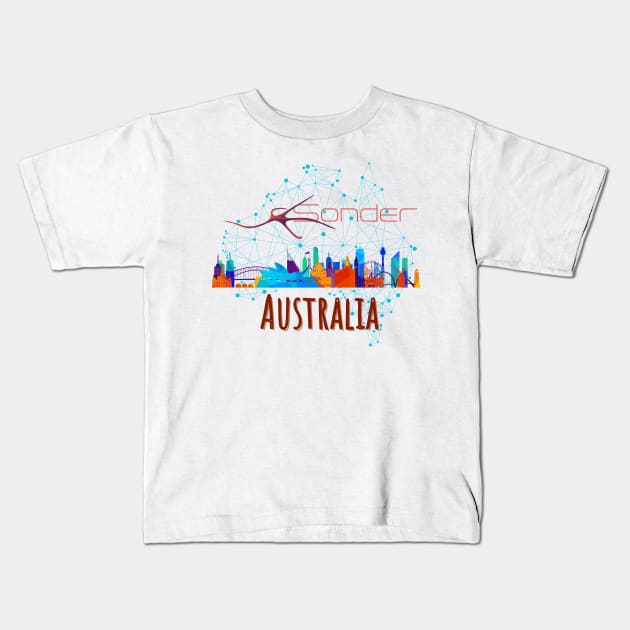 Sonder music Kids T-Shirt by smkworld